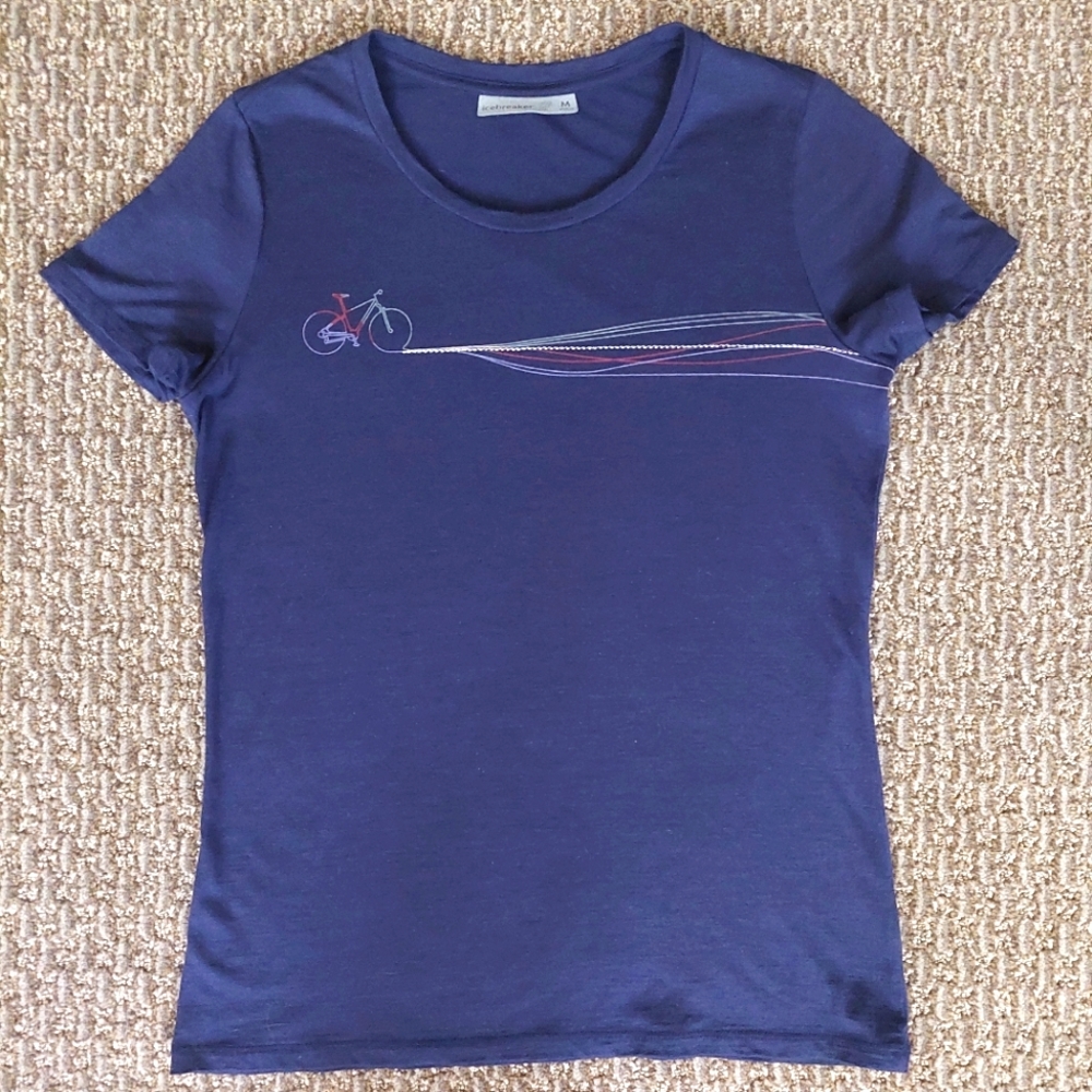 Icebreaker Wool Graphic Tee—Size M